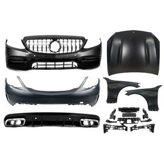 Body kit with hood and fenders (C63 AMG) Mercedes C-сlass W205 2014-2021 photo 1