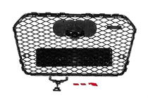 Audi A6 C7 2011-2017 Front black grille RS-style (2014-2017) photo 4