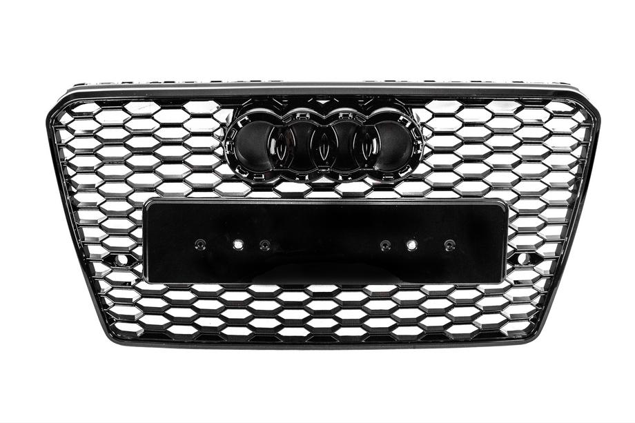 Audi A7 2010-2018 Front Grille RS-Style (2010-2014, black) Image
