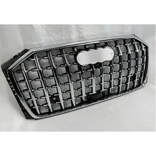 Front Grille S-Style Horch (2022+, Chrome with Black) photo 1