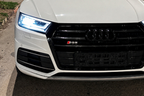 Audi Q5 2017-2025 Front Grille SQ-Style (2017-2020, black) photo 1