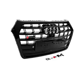 Front Grille SQ-Style (2017-2020, black) photo 4
