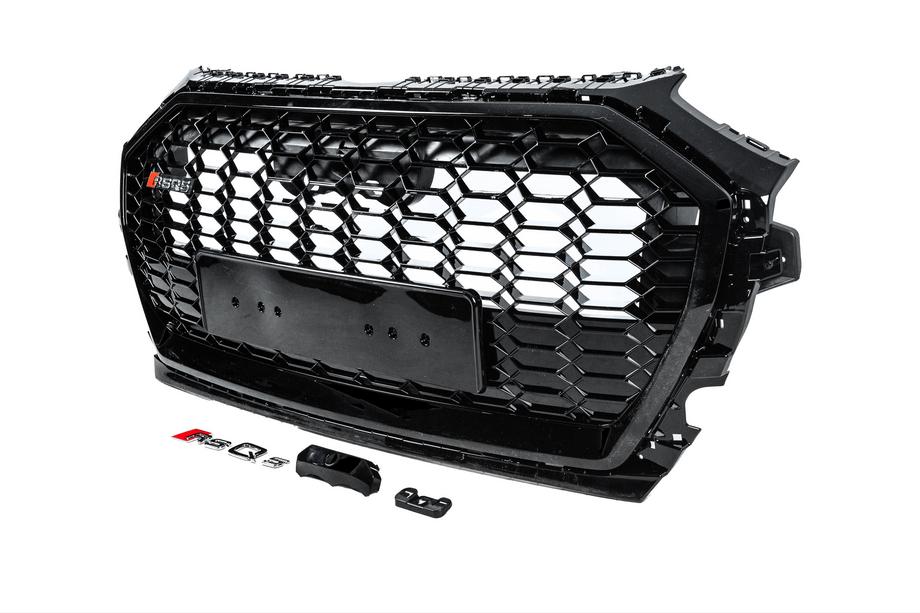 Audi Q5 2017-2025 Front Grille RSQ-Style (2020-2025, black) Photo 2