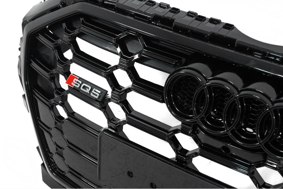 Audi Q5 2017-2025 Front Grille SQ-Style (2020-2025, black) Photo 5