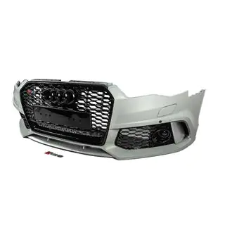 Front bumper with black RS6-Style grille (2014–2017) photo 3
