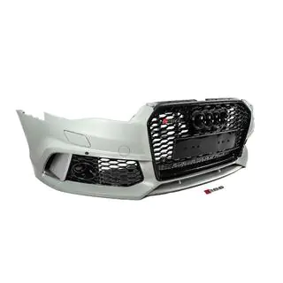 Front bumper with black RS6-Style grille (2014–2017) photo 4