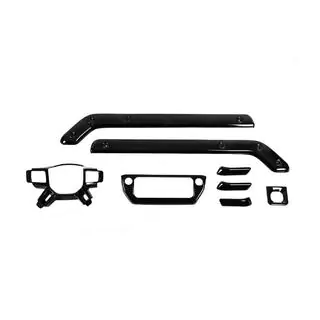 Black Interior Trim Covers photo 2