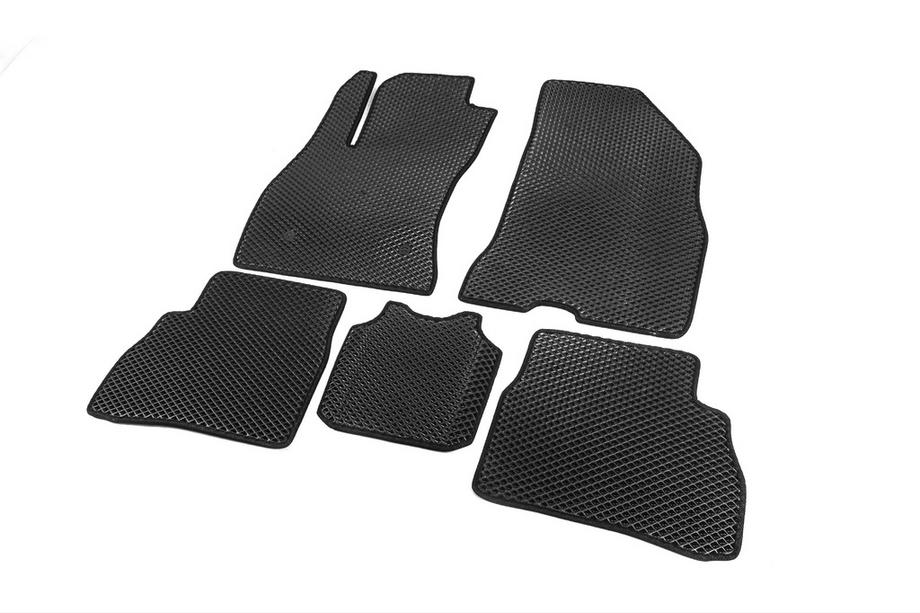 Fiat Doblo II 2010-2022 EVA Floor Mats (black) Photo 2
