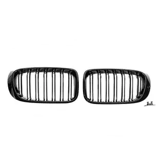 Kidney Grilles M-Look (2014-2018, Gloss Black) photo 2