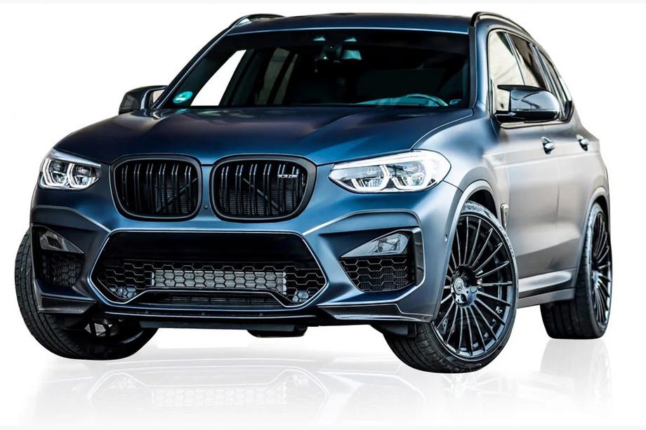 BMW X4 G02 2018- Kidneys M-Look (Gloss Black) Photo 2