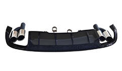 Audi A4 B9 2015-2024 Rear diffuser S-Style V-2 (2015-2019) photo 1