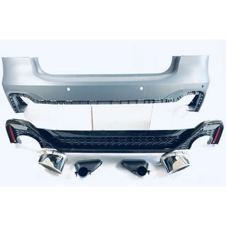Rear bumper assembly RS-Style Audi A7 2018-