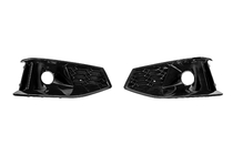 Audi A4 B9 2015-2024 Fog light grilles RS-Style (2019-2024, 2 pcs, Black) photo 1