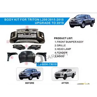 Facelift Upgrade Kit 2020 (Complete Set) Mitsubishi L200 2015-2024