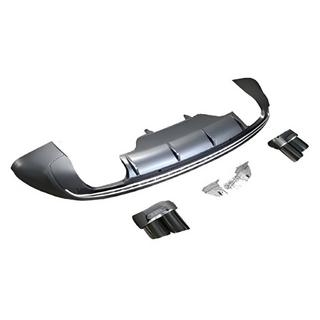 Rear Diffuser with Tips QS-Style Audi Q5 2008-2017