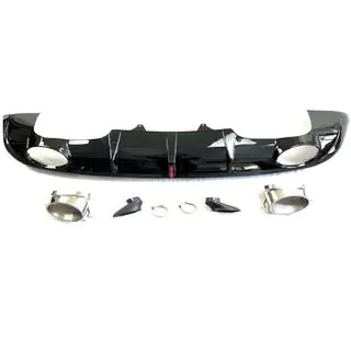 Rear Diffuser with Exhaust Tips QRS-Style photo 2