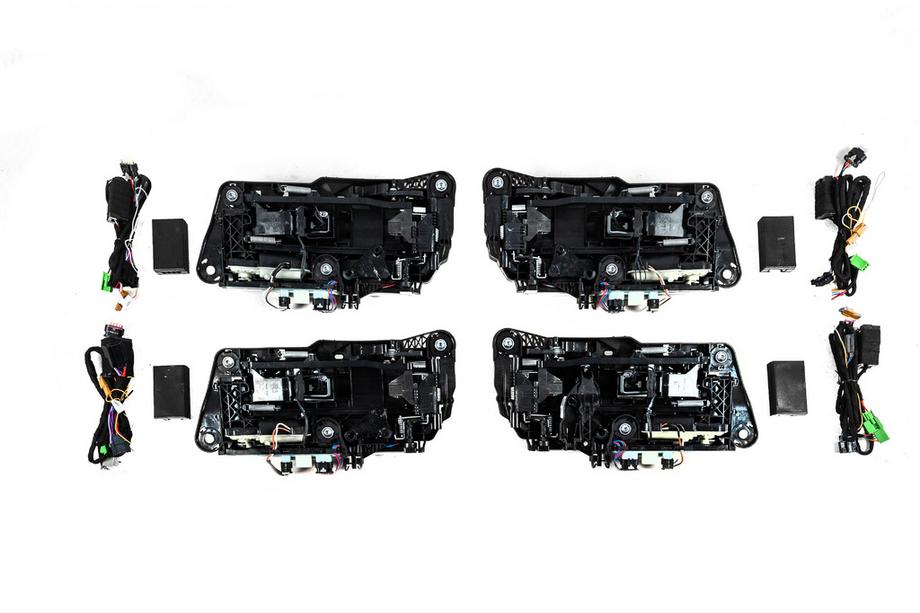 Mercedes S-class W221 2005-2013 Facelift kit to W223 Maybach (with door handles and inserts) Photo 28