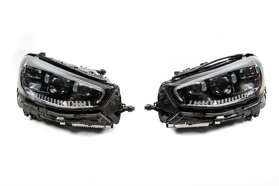 Mercedes S-class W221 2005-2013 Facelift kit to W223 Maybach (with door handles and inserts) Photo 8