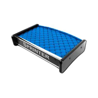 Dashboard Shelf (2000-2006, Blue with Black Stitching) photo 2