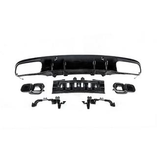 Rear diffuser with tips Black (for Coupe design AMG63) photo 2