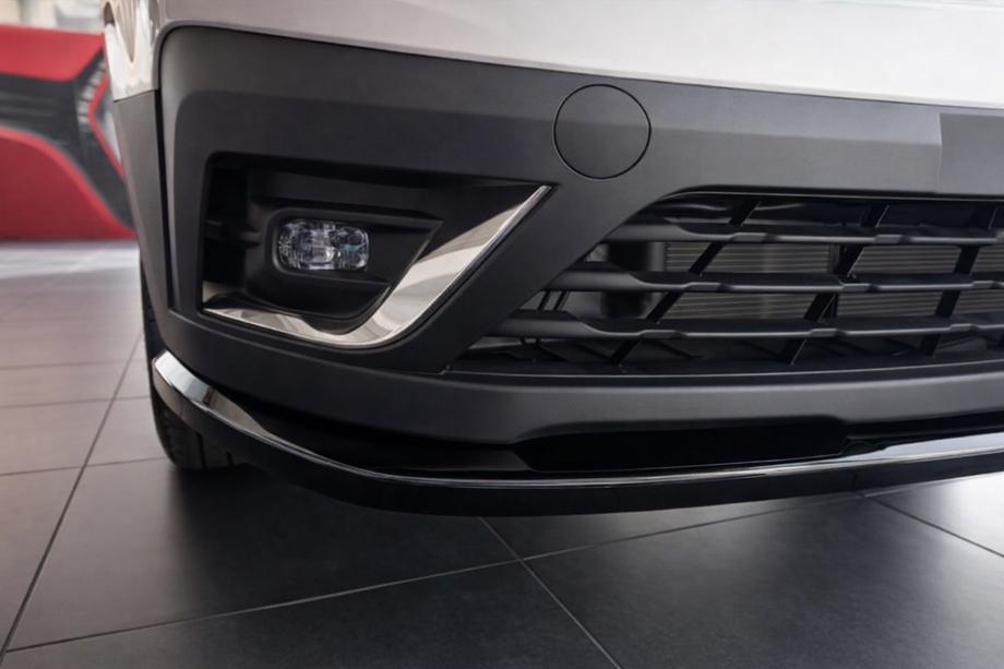 Renault Trafic 2015- Front lip 2021+ (ABS) Photo 3