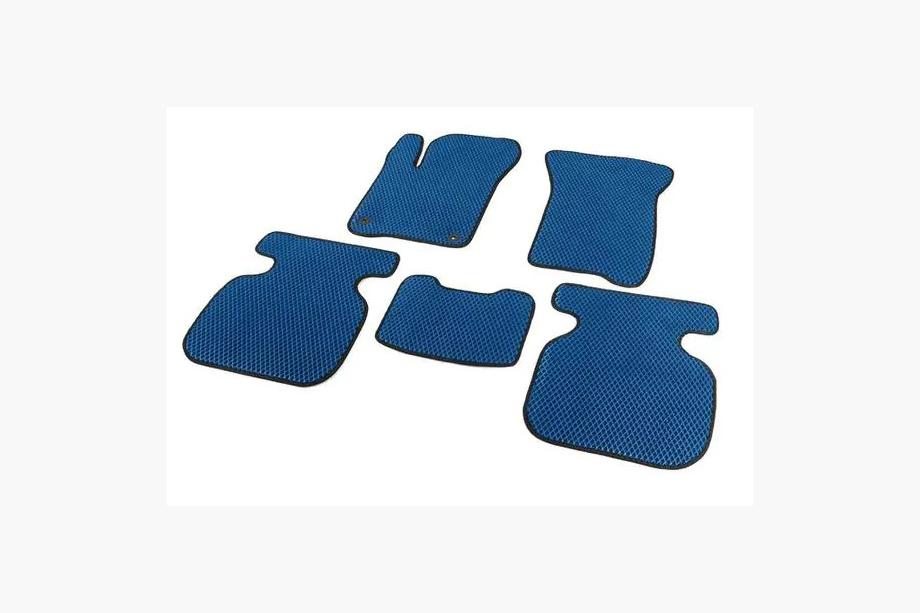 Dodge Journey 2008-2020 EVA Floor Mats (2 Rows, Blue) Image
