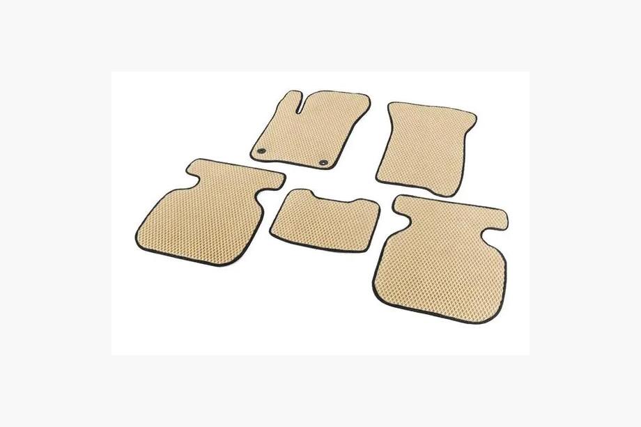 Dodge Journey 2008-2020 EVA Floor Mats (2 Rows, Beige) Photo 1