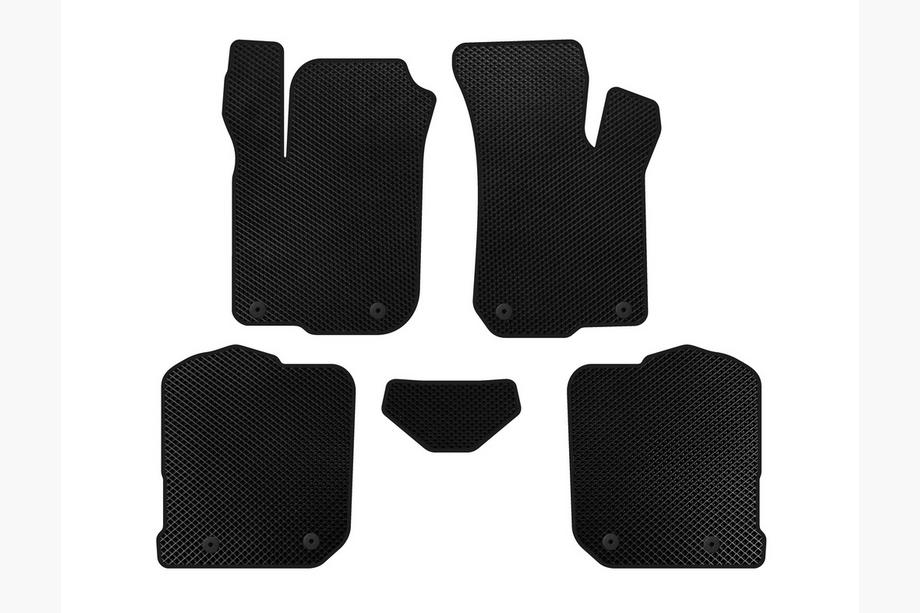 Audi A3 1996-2003 EVA Floor Mats (HB, Black) Image