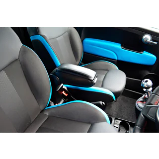 Armrest (into cup holder)