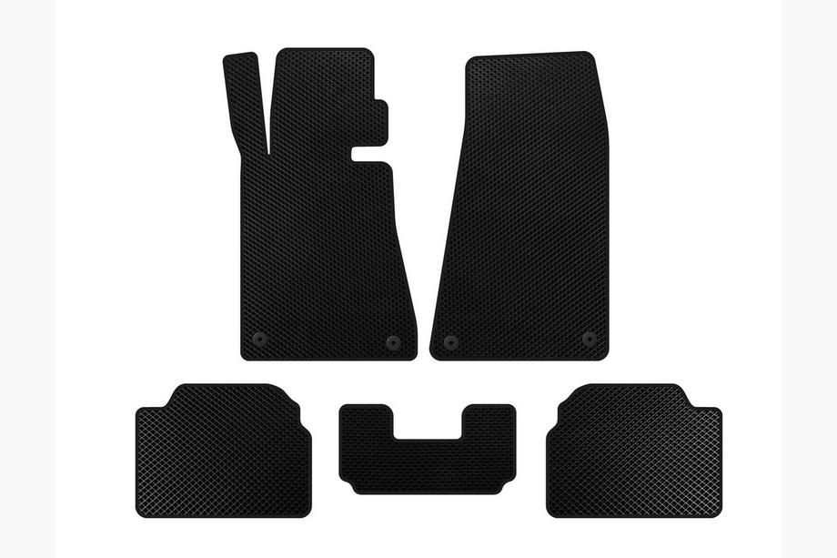 BMW 5 Series E34 1988-1995 EVA Floor Mats (black) Image