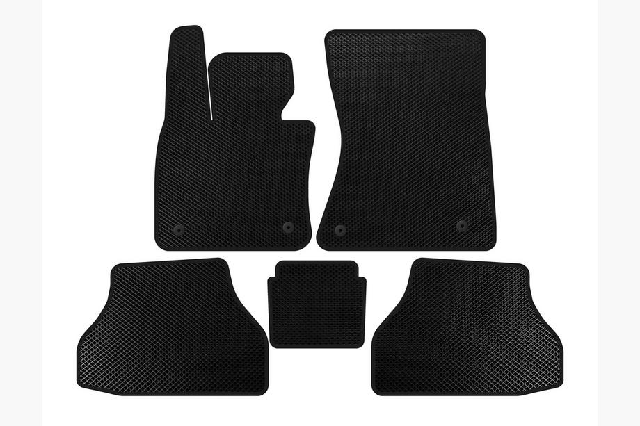 BMW X6 E71 2008–2014 EVA Floor Mats V2 (black) Image