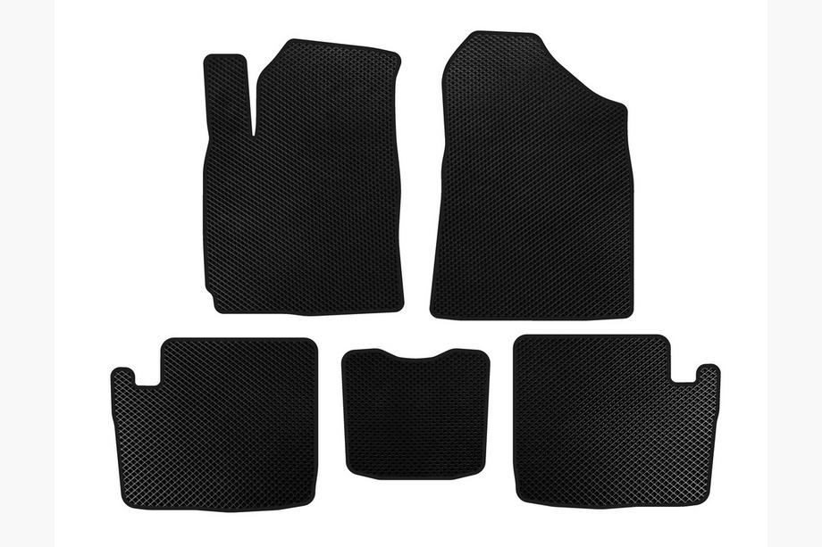 Chery Tiggo 1 2005-2016 EVA Floor Mats (2005-2009, Black) Image