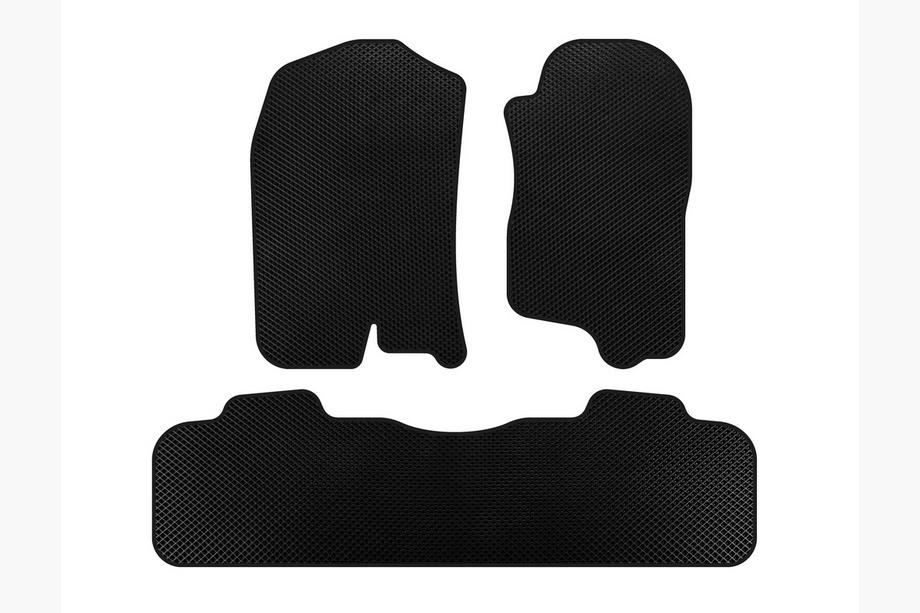 Chevrolet Tahoe 2007-2014 EVA Floor Mats (2 Rows, 2007-2014, Black) Photo 1