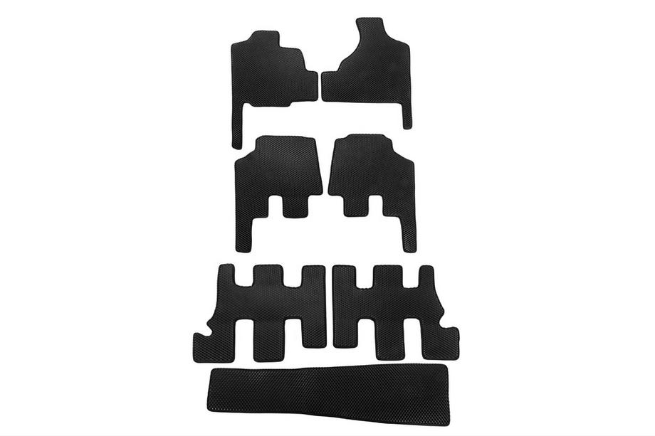 Chrysler Voyager 2001-2007 EVA Floor Mats (for Grand Voyager, Automatic, Black) Image
