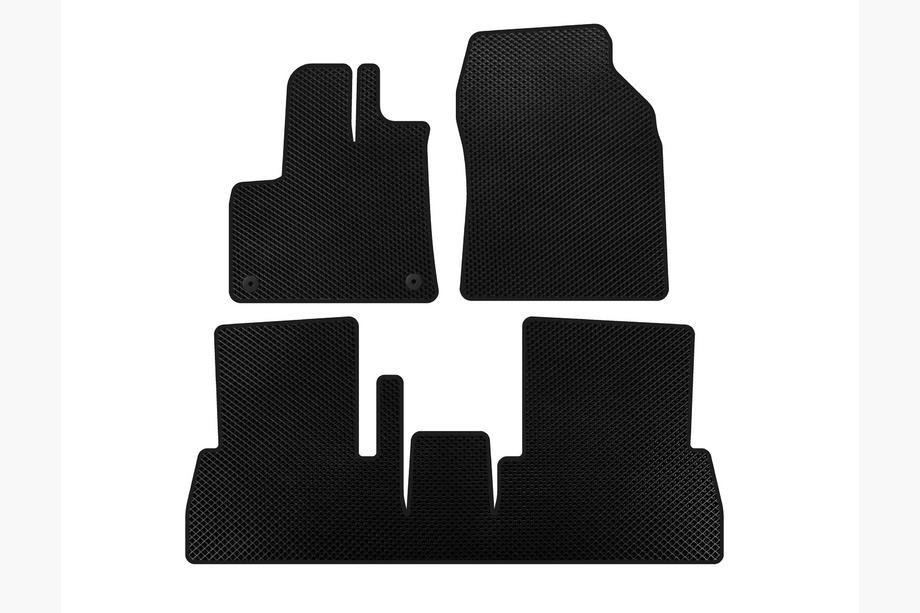 Citroen Berlingo/Multispace 2018- EVA Floor Mats (Manual Transmission, Black) Image