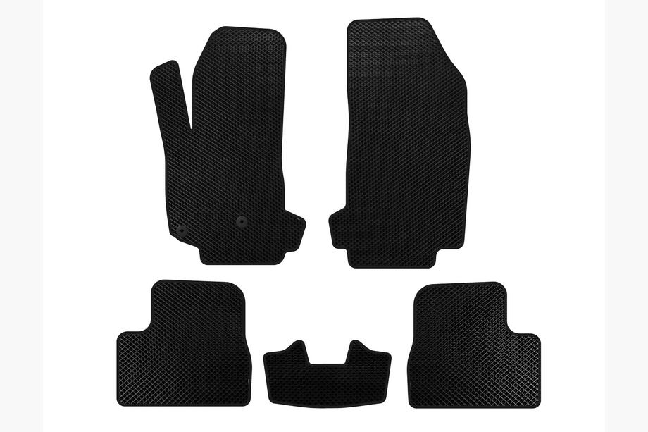 Citroen DS-3 2009-2016 EVA Floor Mats V-2 (Black) Image
