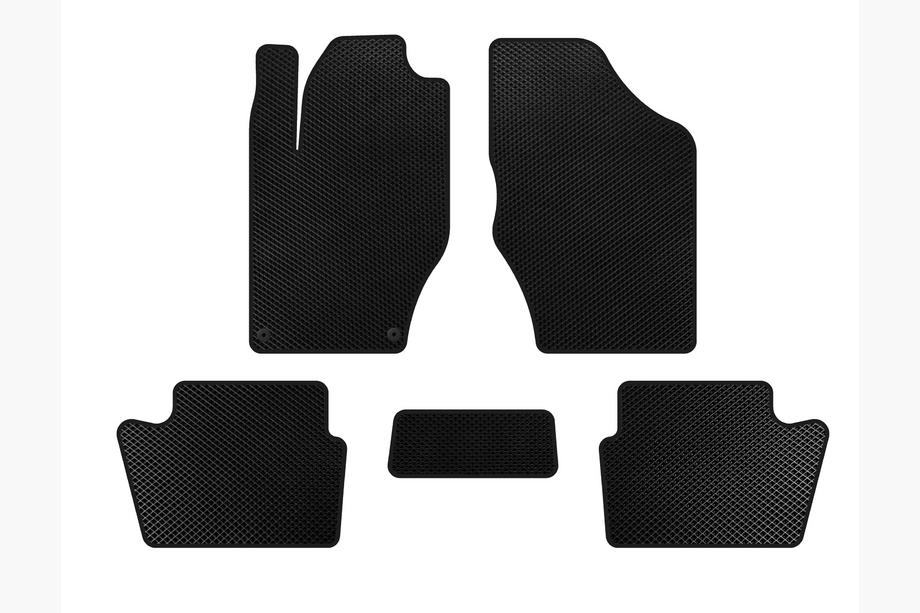 Citroen DS-4 2010-2015 EVA Floor Mats (HB, Pre-Facelift, Black) Image