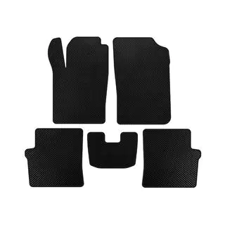 EVA Floor Mats (HB, 5-Door, Black)