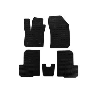 EVA Floor Mats (2 Rows, 7-Seater, Black) Dacia Lodgy 2012-2022