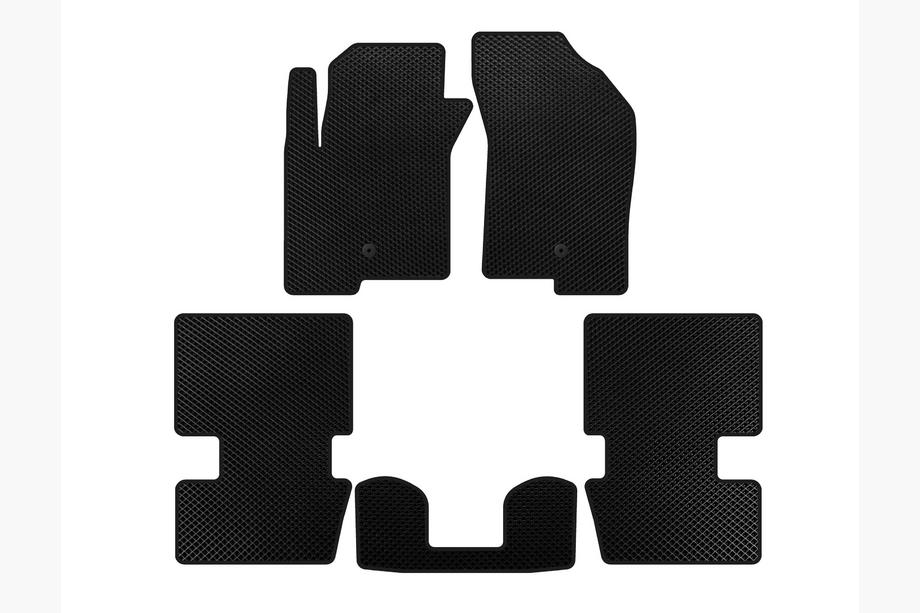 Dodge Caliber 2006-2011 EVA Floor Mats (HB, Black) Image