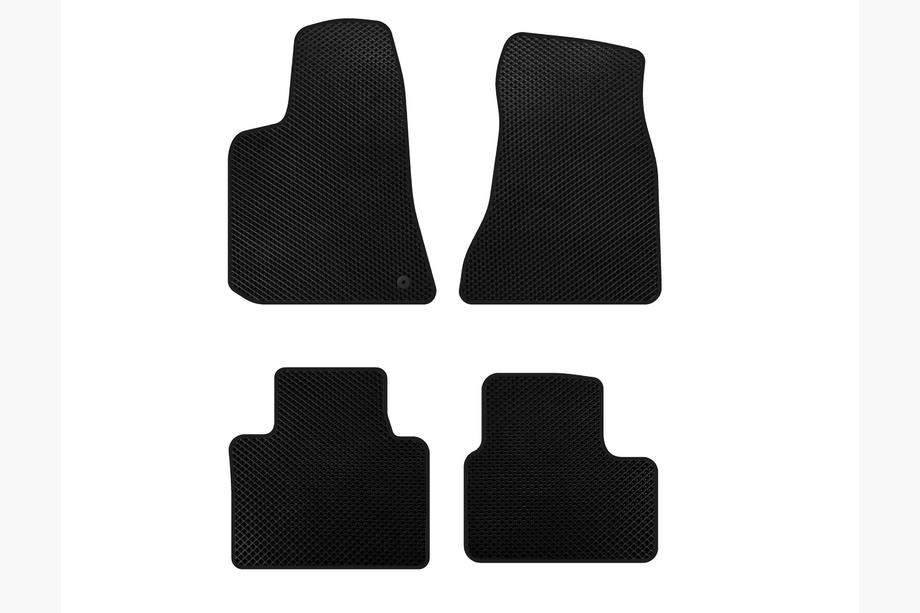 Dodge Charger 2005-2010 EVA Floor Mats (2005-2010, Black) Image