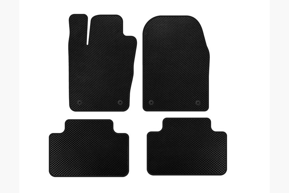 Dodge Durango 2010- EVA Floor Mats (Black) Image