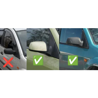 Mirror Covers BMW-Style (2 pcs) photo 2