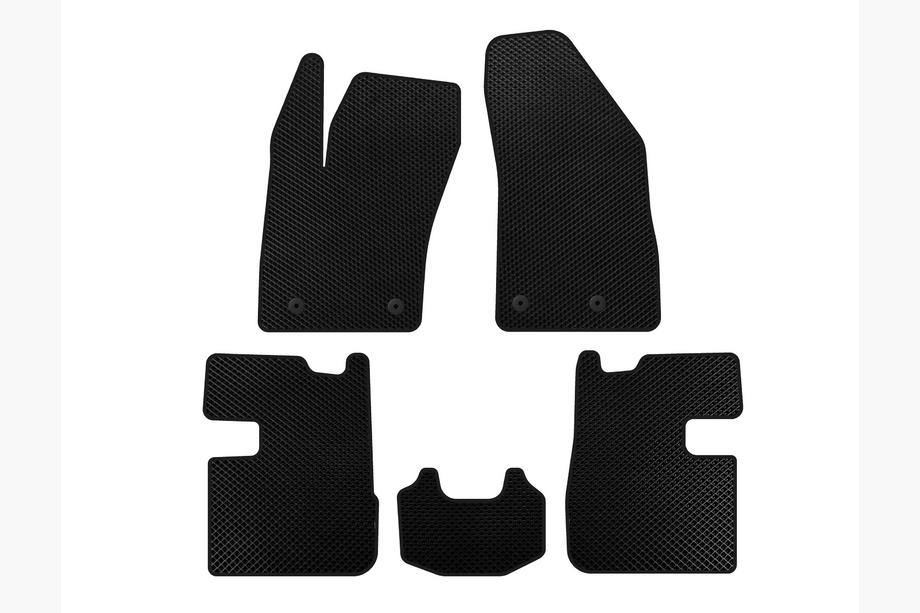 Fiat Tipo 2016- EVA Floor Mats (SD, Black) Image