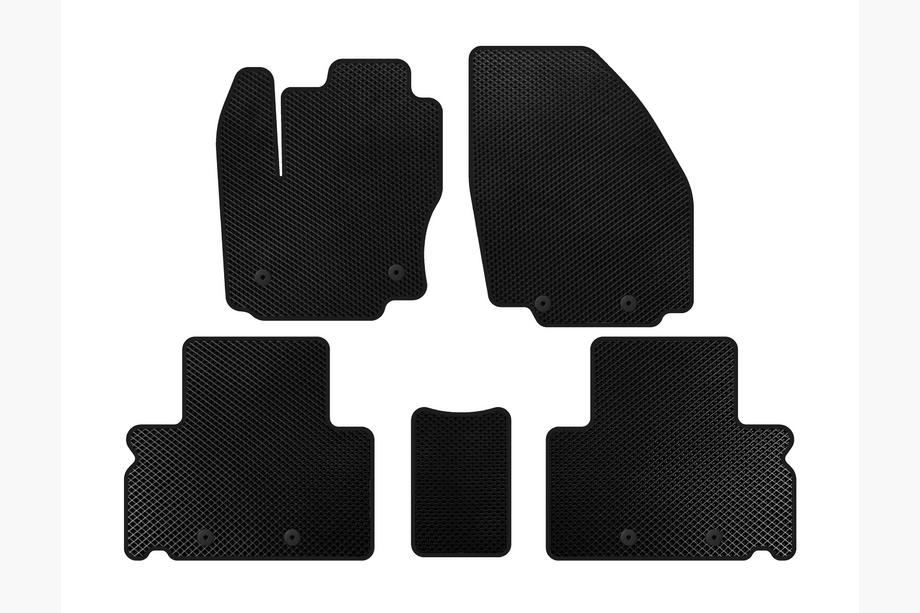 Ford S-Max 2007-2014 EVA Floor Mats (Black) Image