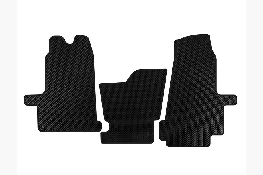 Ford Transit 2000–2014 EVA Floor Mats (2000-2006, Automatic, Black) Photo 1