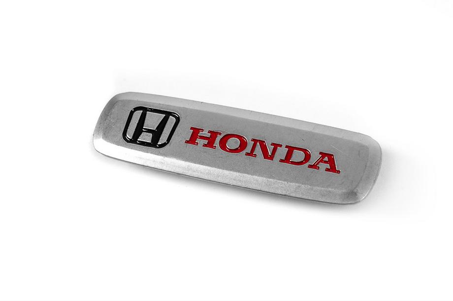 Honda Aluminum Badge for Car Mats (1 pc) Image