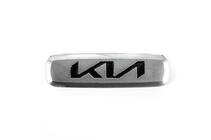 KIA Aluminum Badge for Car Mats V-2 (1pc) photo 2
