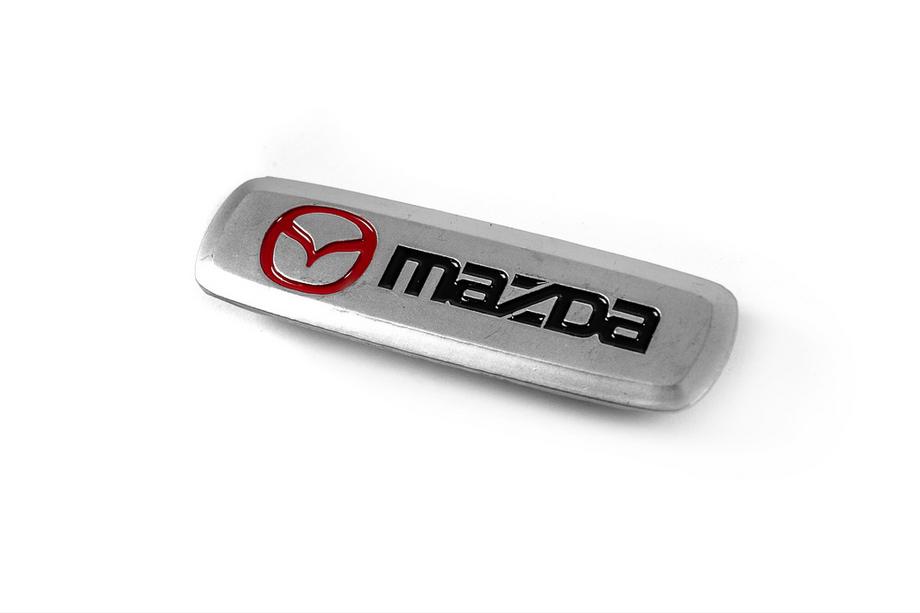 Mazda Aluminum Badge for Car Mats (1 pc) Image