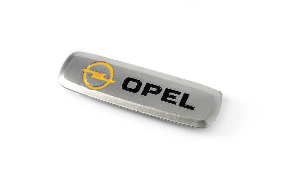 Opel Aluminum Badge for Car Mats (1 pc) Image